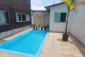 Casa na praia com piscina